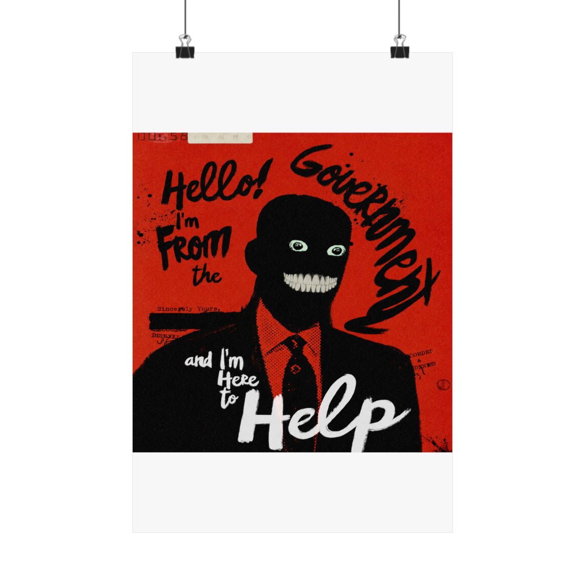 Here to Help (Creep) | We're Here to Help - alternate angle 5, merchandise