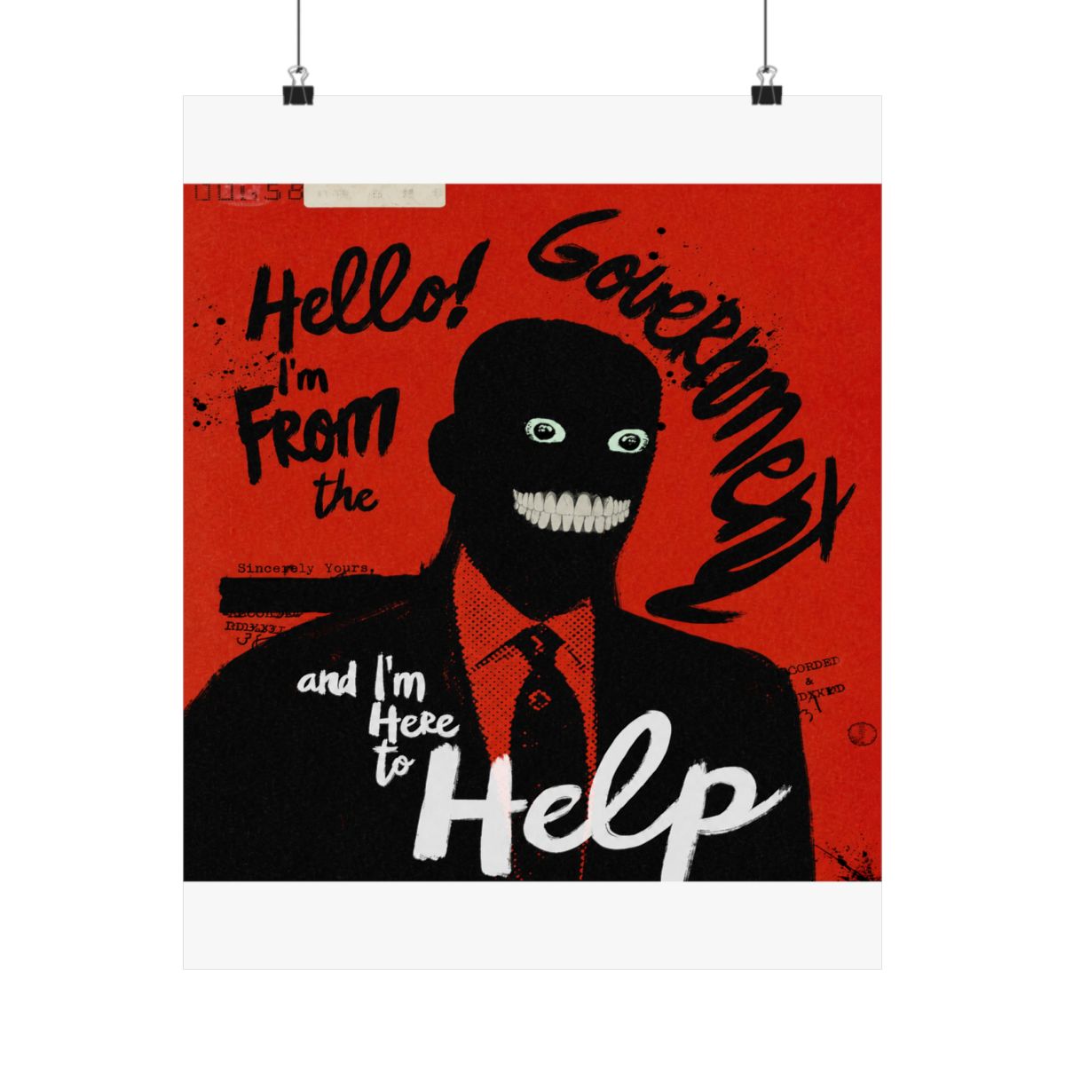 Here to Help (Creep) | We're Here to Help - alternate angle 4, merchandise