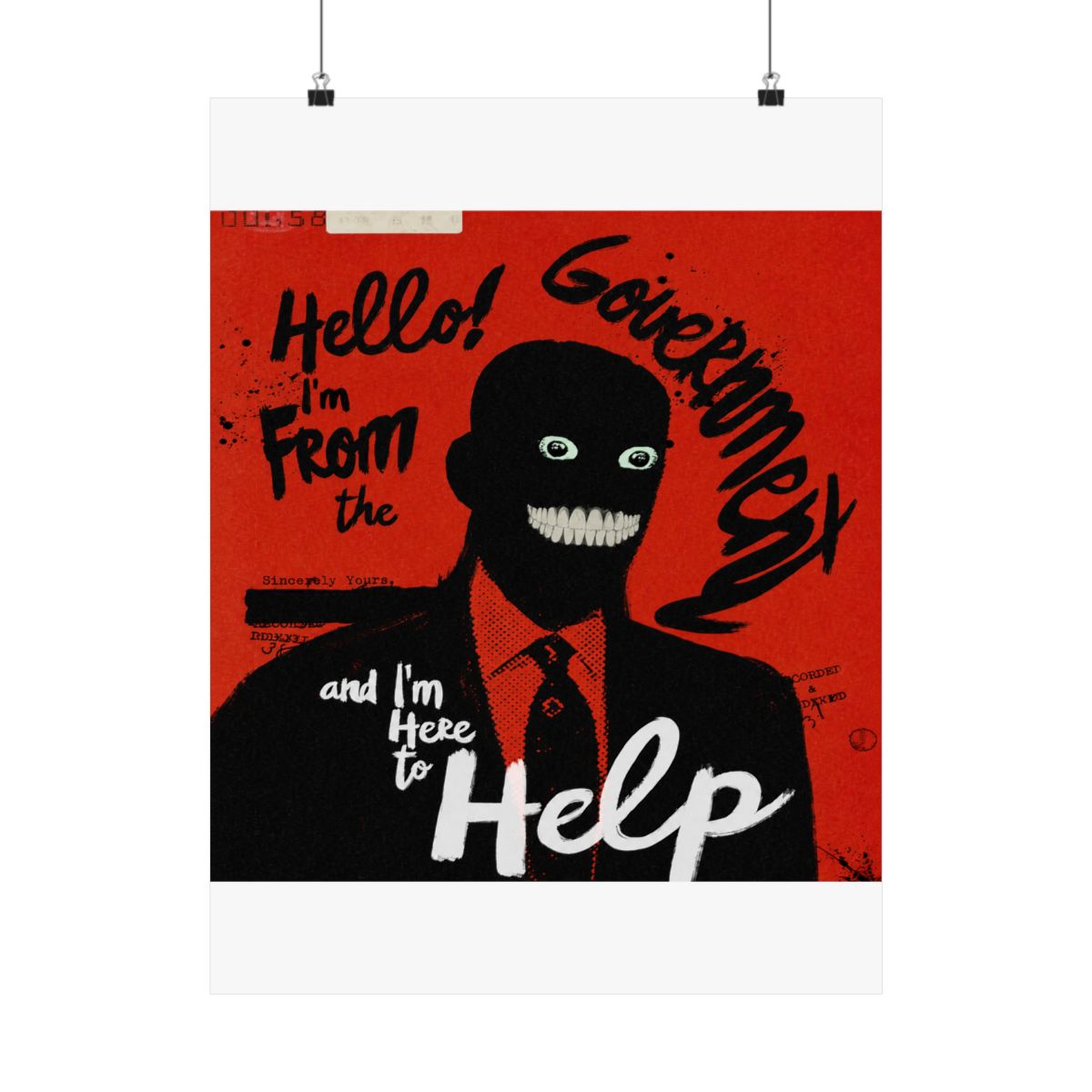 Here to Help (Creep) | We're Here to Help - alternate angle 3, merchandise